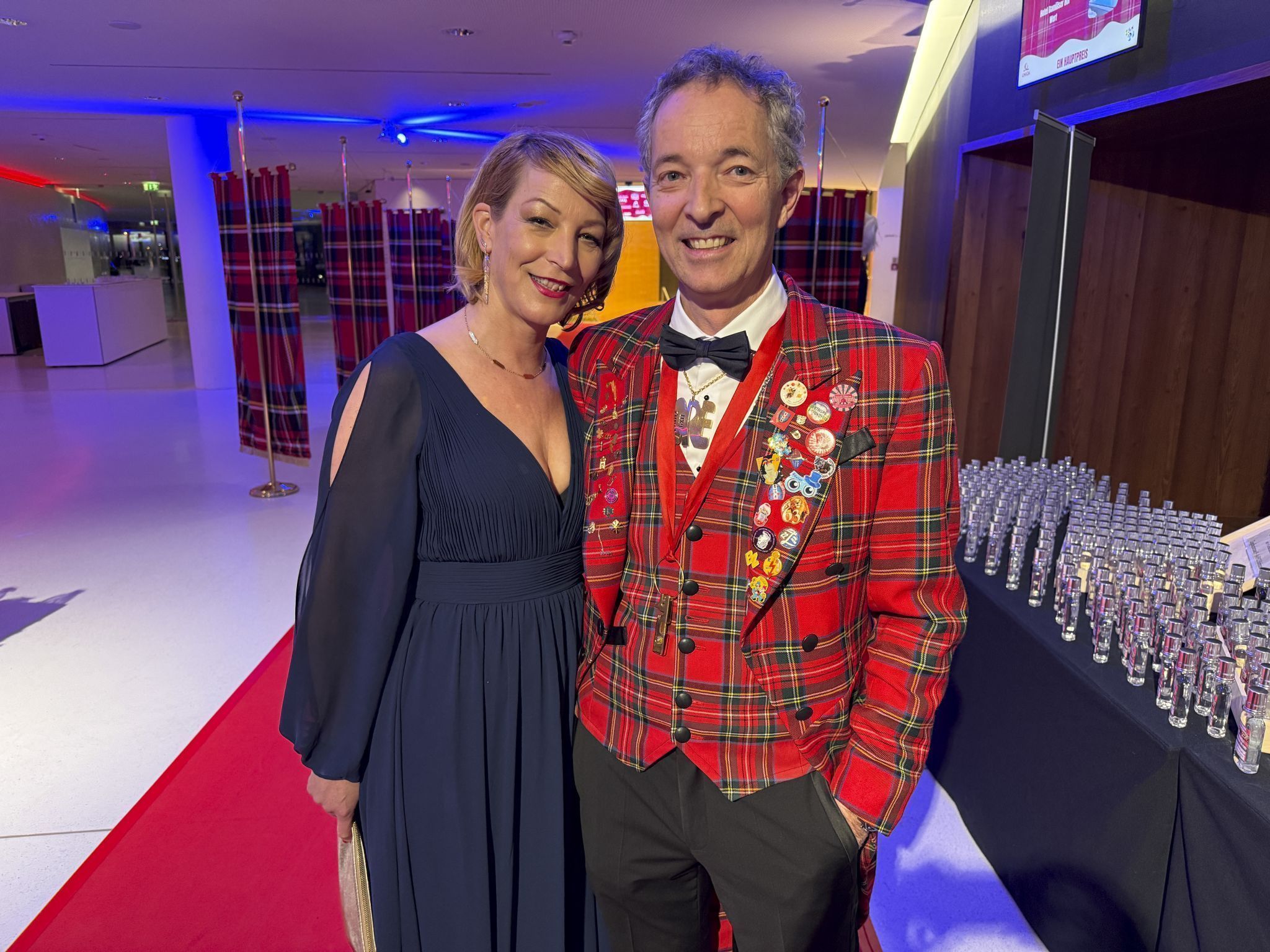 Melanie und Marco David waren unter den Gästen