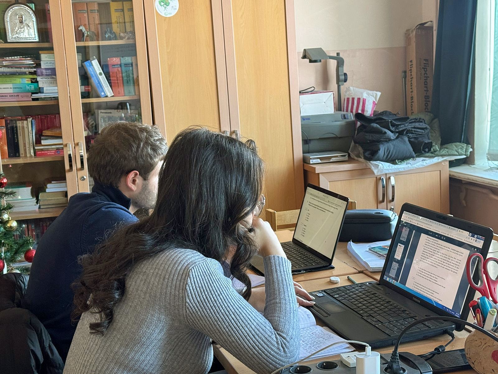 Die neuen Laptops ermöglichen einen zeitgemäßen und interaktiven Unterricht.