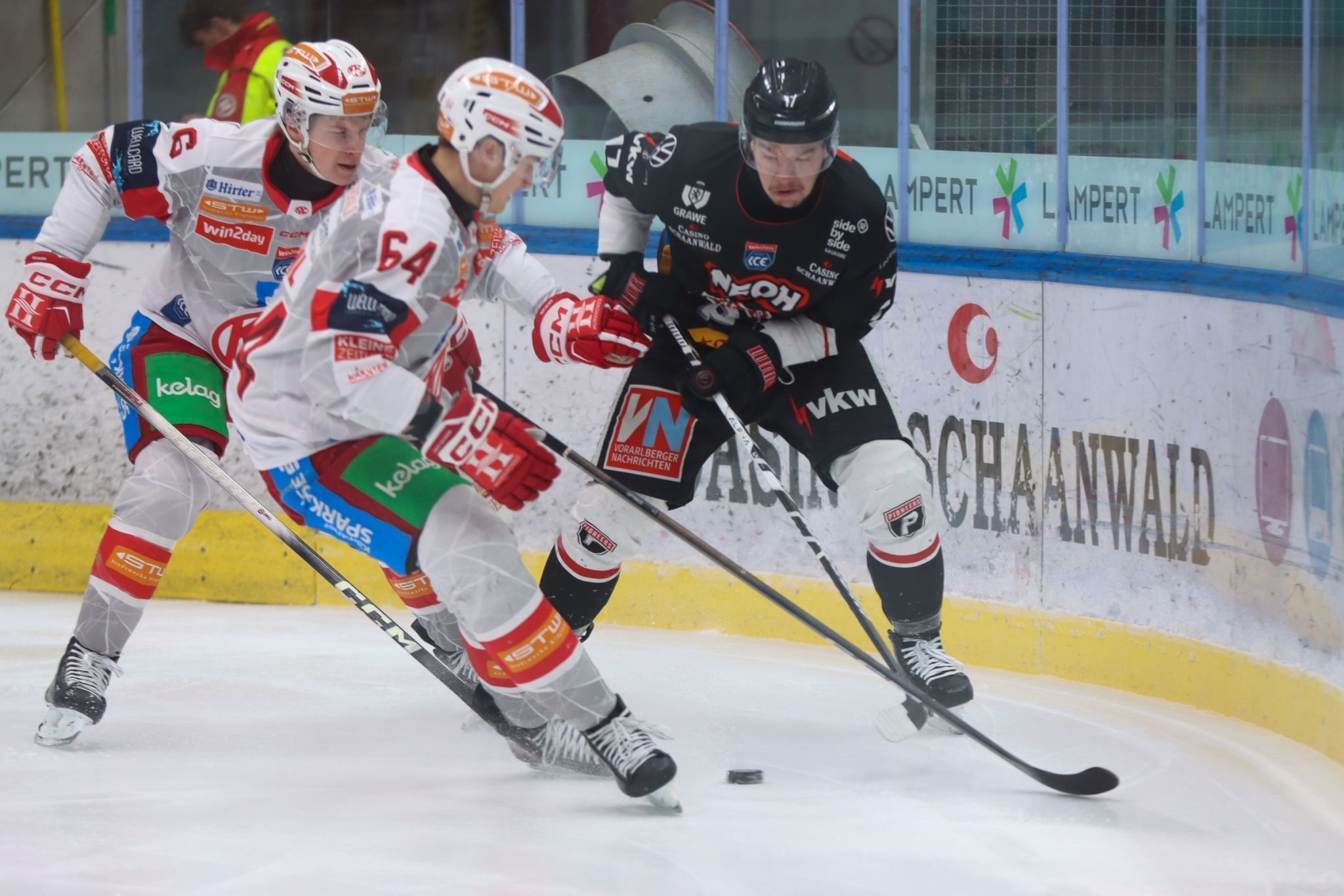 Collin Adams vergab einige gute Möglichkeiten.