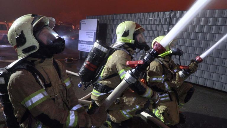 Brandinferno in Lustenau