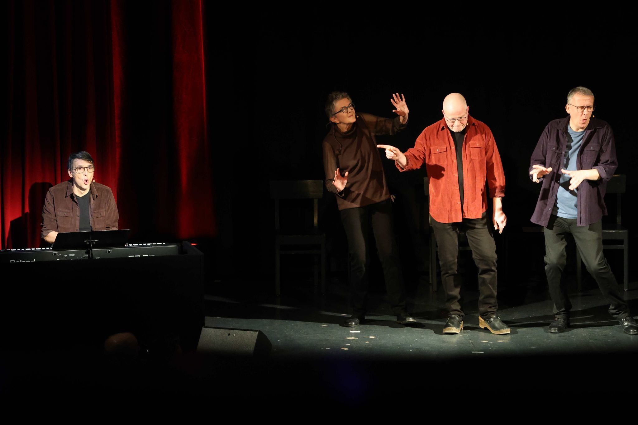 Auch bei ihrem achten programm zeigten 