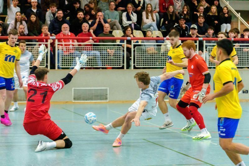 Szene Langen gegen Wolfurt. 