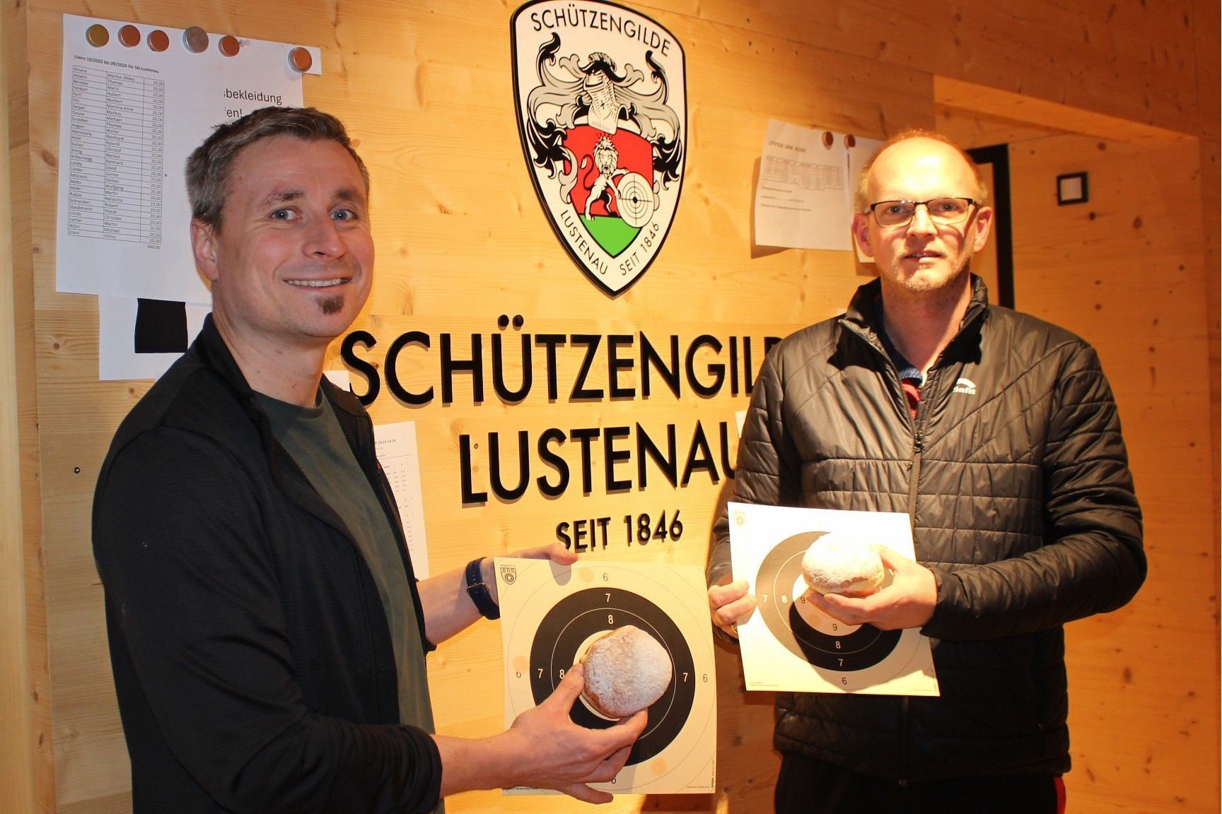 Im herbstlichen Eröffnungsstress ging sich das legendäre Schüblingschießen auf der neuen Anlage organisatorisch nicht mehr aus - dafür lädt die Schützengilde am Sonntag zum Krapfenschießen ins Schützenhaus ein.