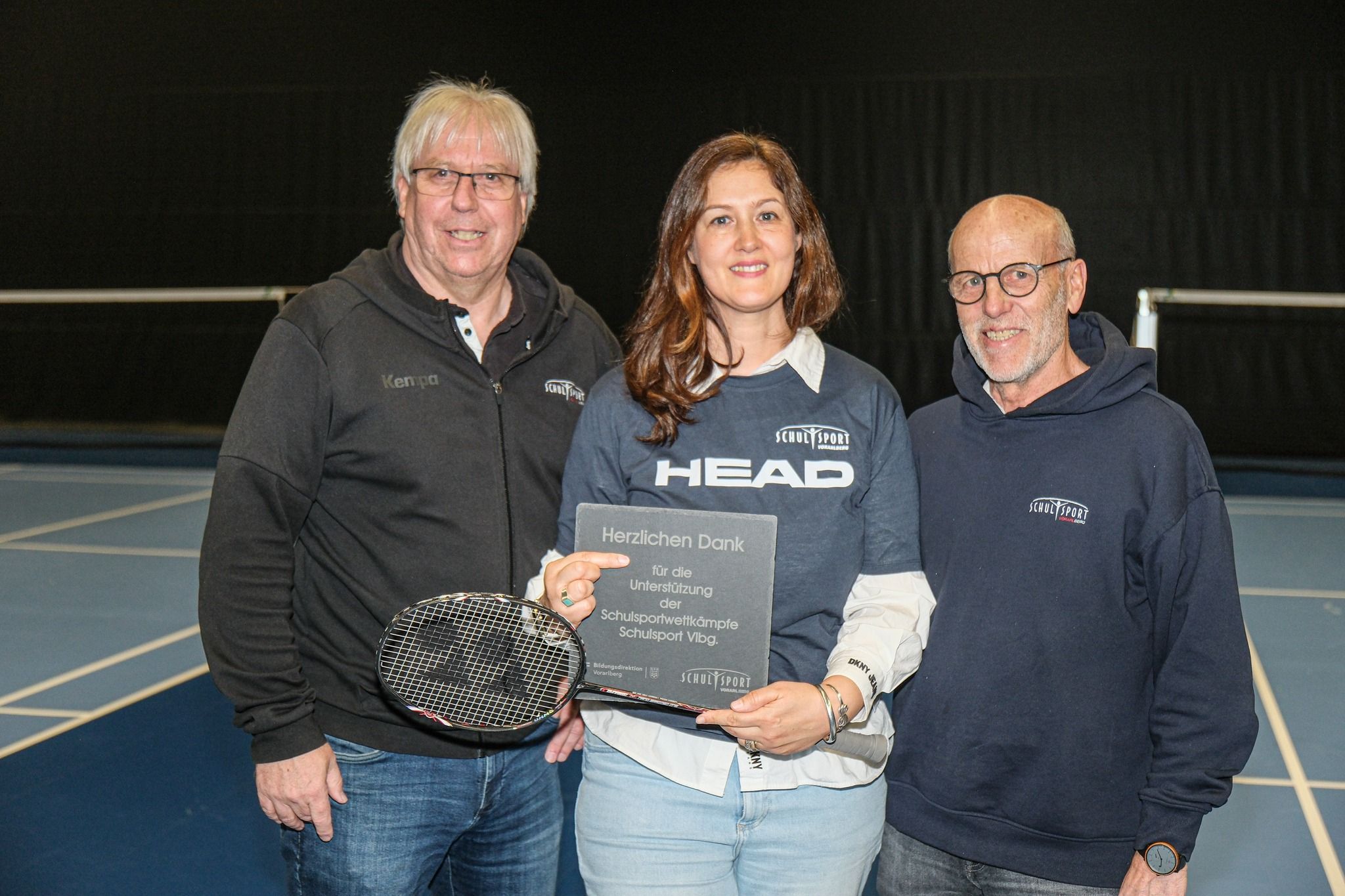 Christoph Neyer, Valentina Müller-Frizza und Conny Berchtold.