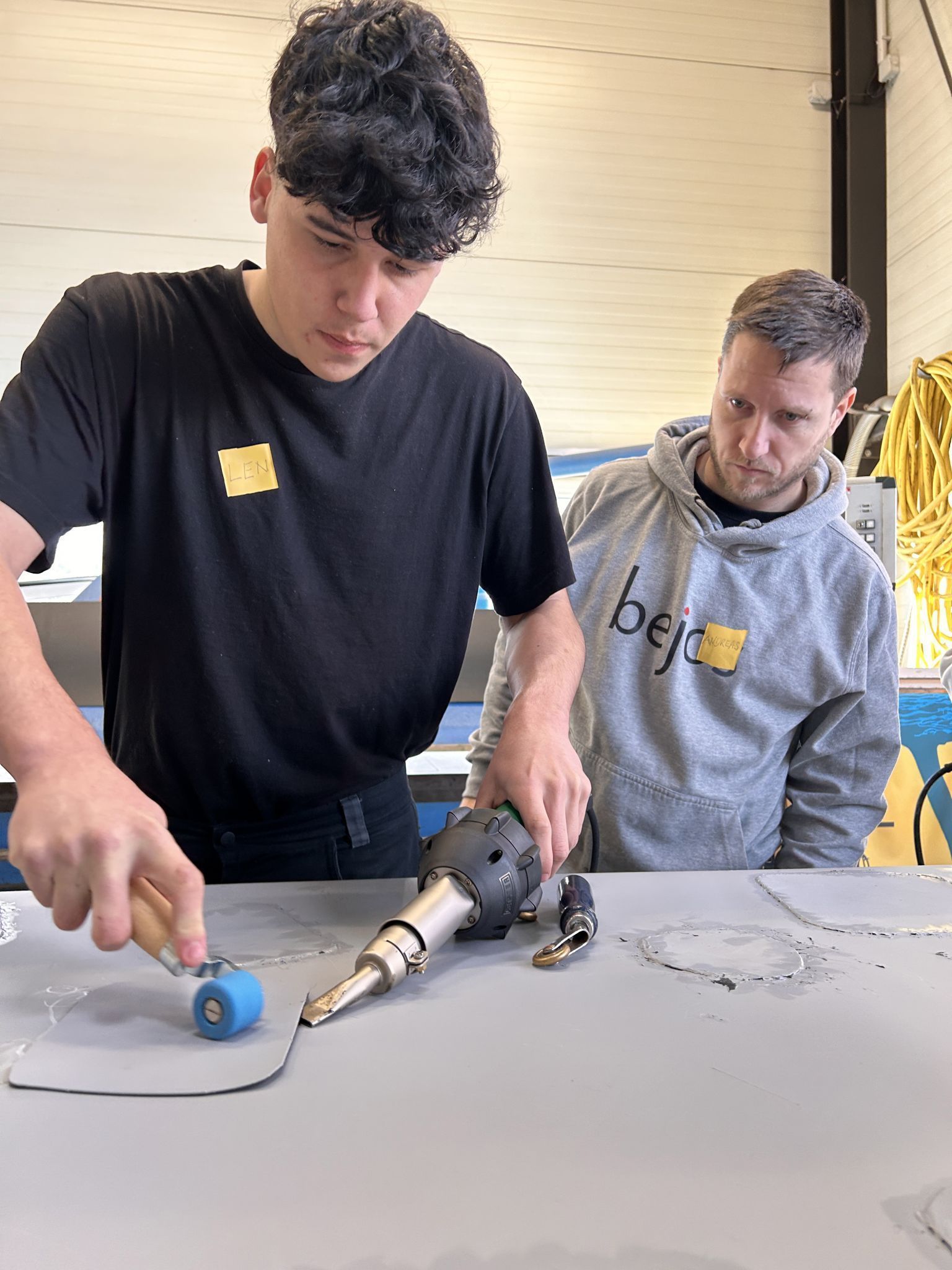 Die Profis zeigten aus der Praxis, worauf es im Handwerk ankommt.