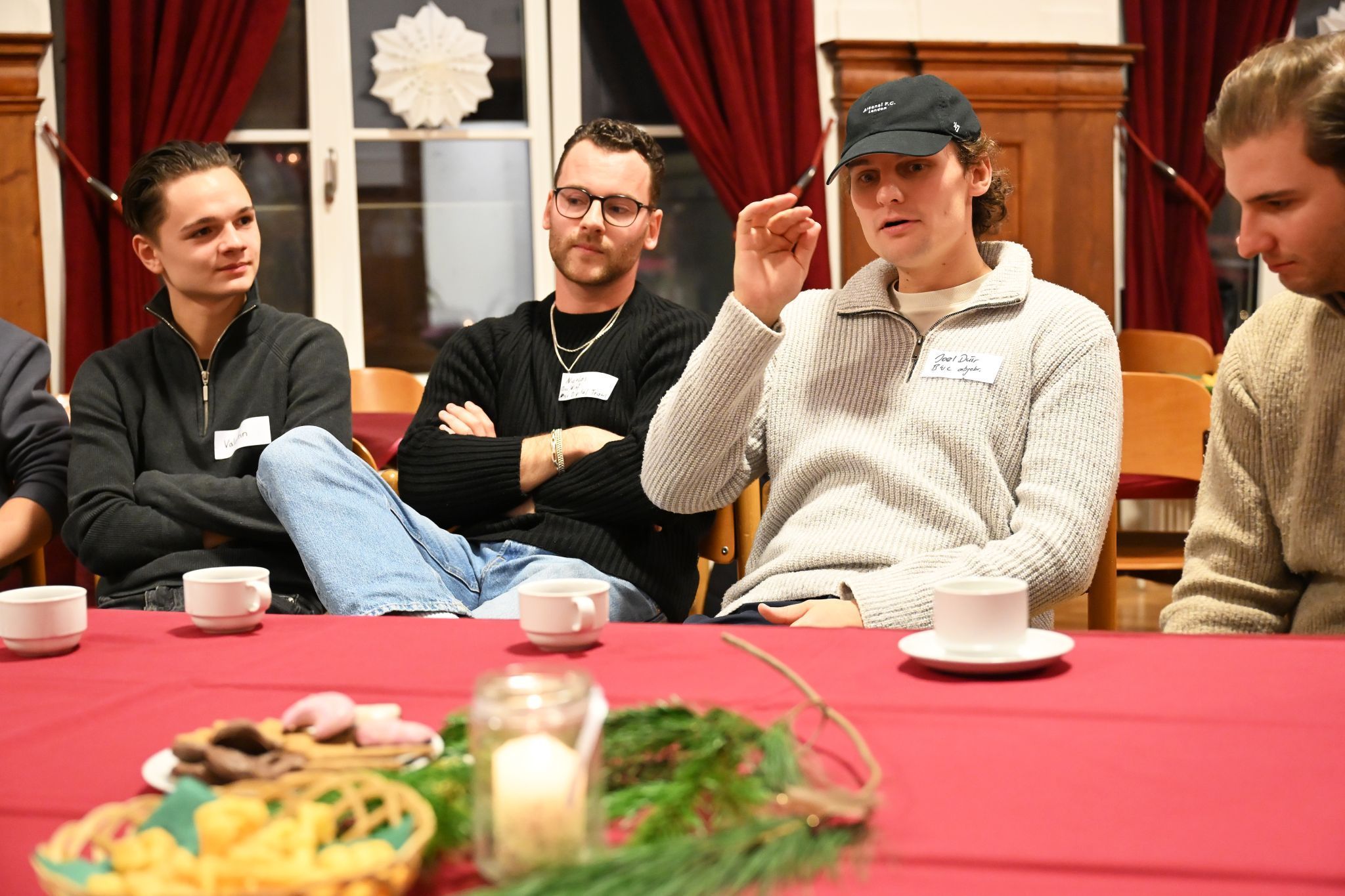 „Das Wichtigste am BWL-Studium ist es, Kontakte zu knüpfen“, meinte Joel.