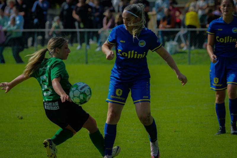 Livia Klocker (r.) spielt nun für SPG Leiblachtal.PRIVAT