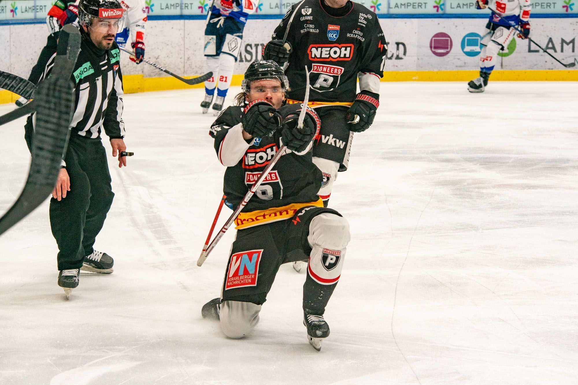 Dem pfeilschnellen Stürmer Oskar Maier gelangen gegen Innsbruck gleich zwei Treffer. /PIV-Rothmund