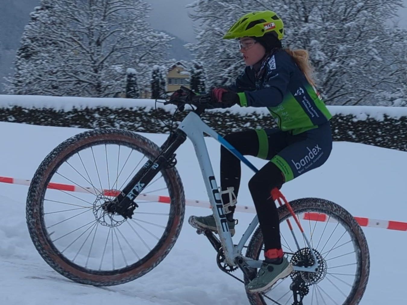 Eis, Schnee und eine schwere Strecke waren zu bewältigen. 