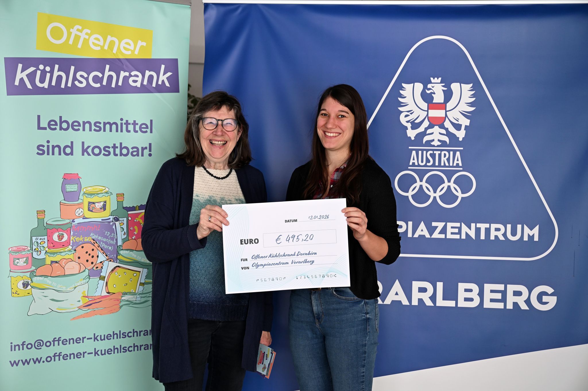 Initiiert wurde „Too good to go à la OZ“ von Hotel- und Gastroleiterin Laura Wohlgenannt (rechts). 