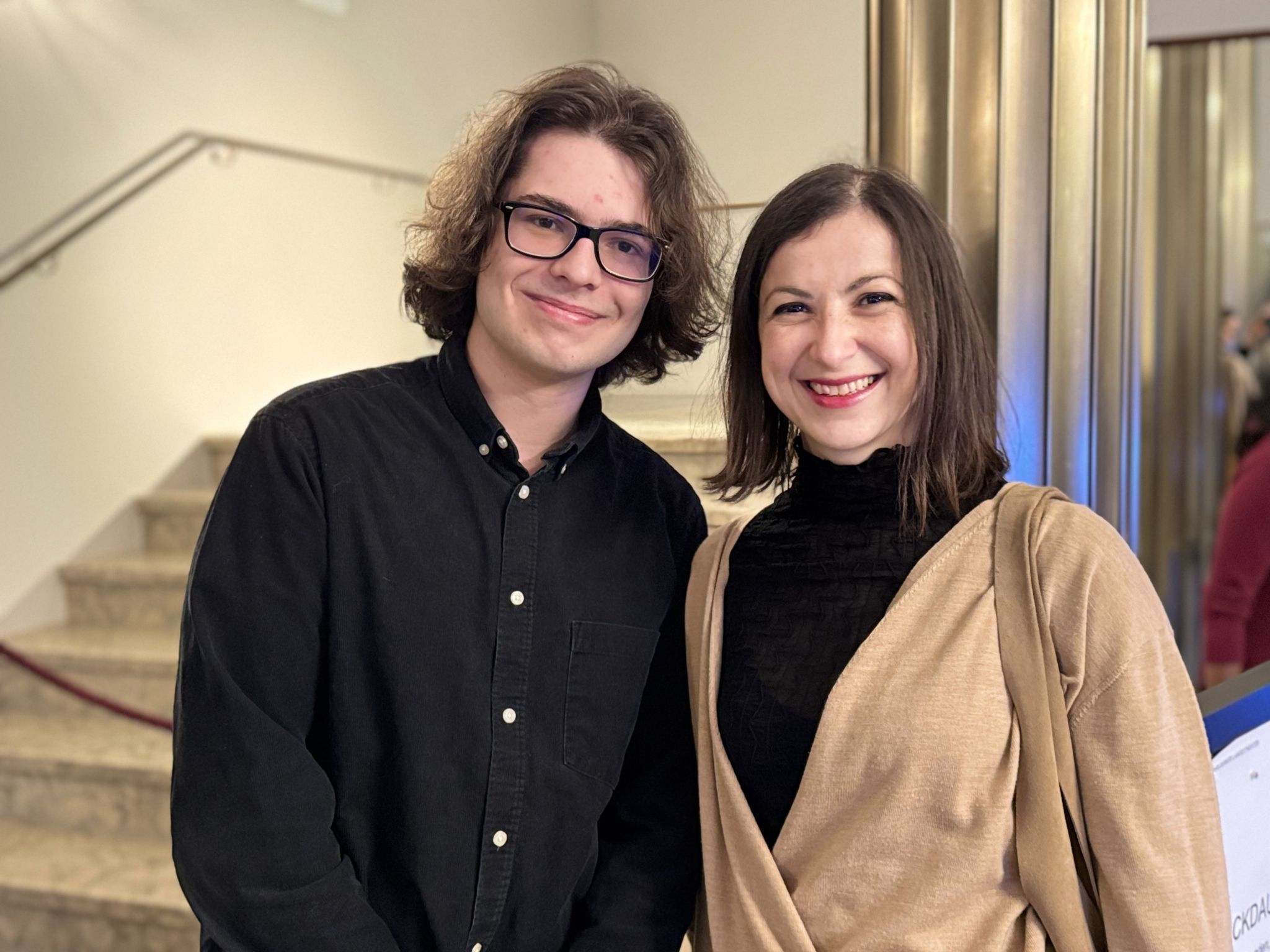 Künstler Fuad Buaita und DJ Nasty Nessa.