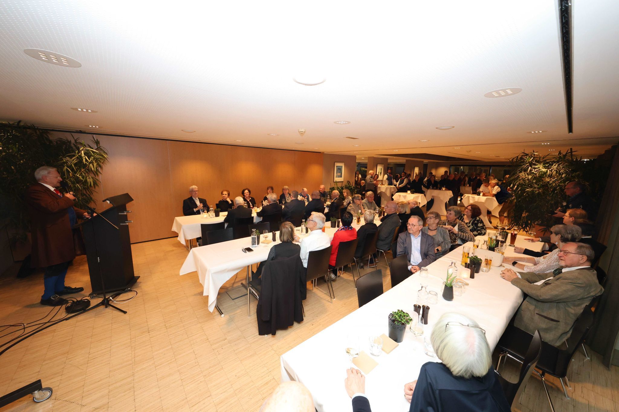 Vorstand Martin Jussel berichtete von Veränderungen und Förderungskürzungen.