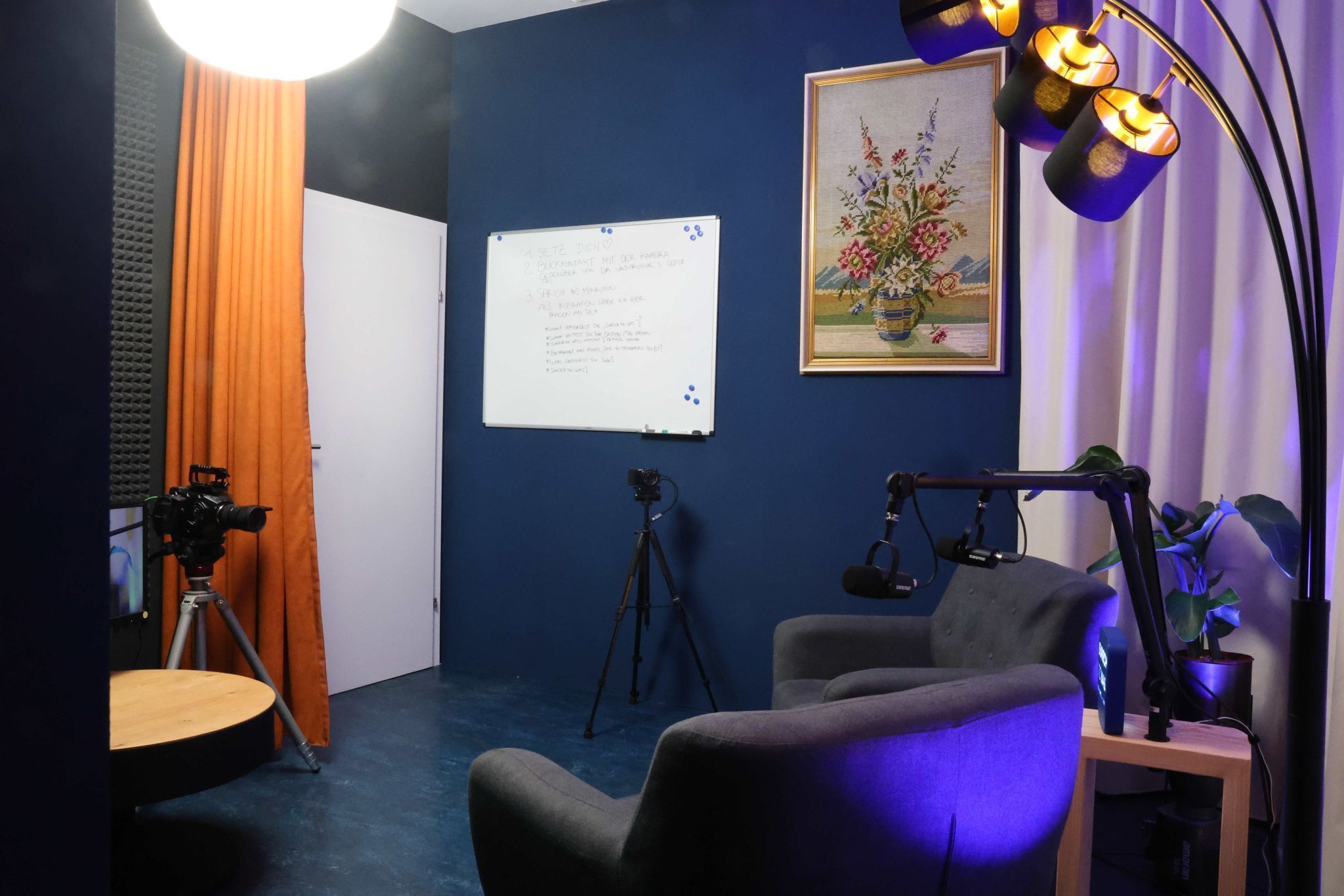 Studio aus anderer Perspektive.