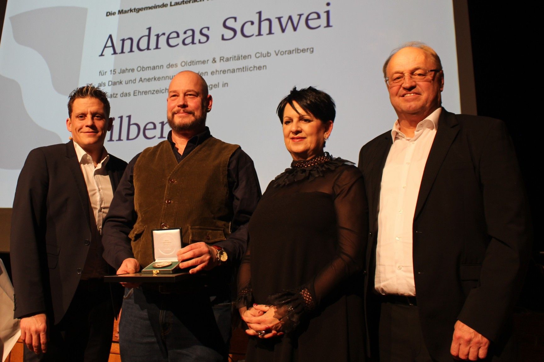 Andreas Schwei, 15 Jahre Obmann beim Oldtimer. Und Raritäten-Club