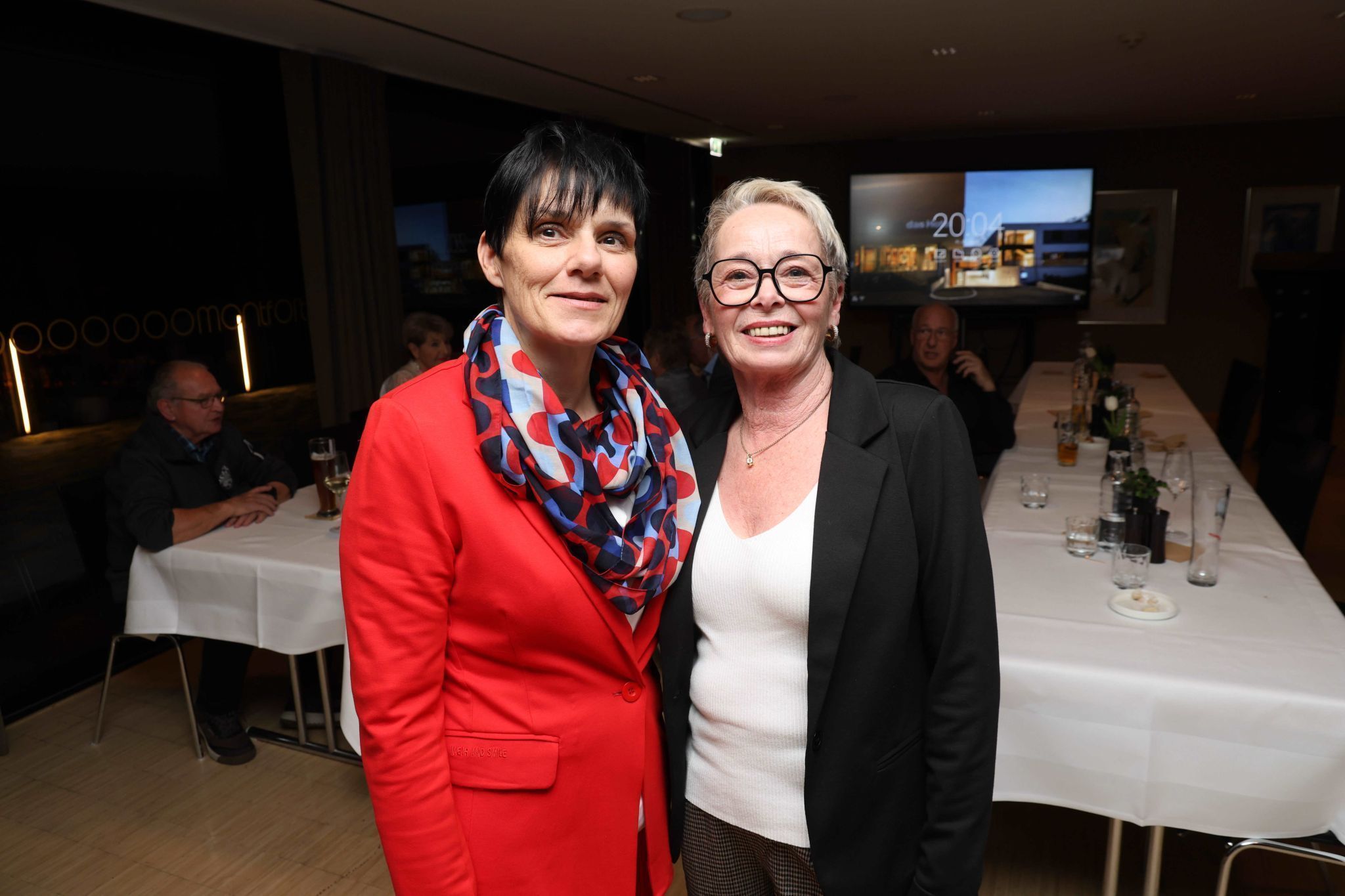 Ortsvorsteherinnen Judith Heeb und Silvia Fröhlich.