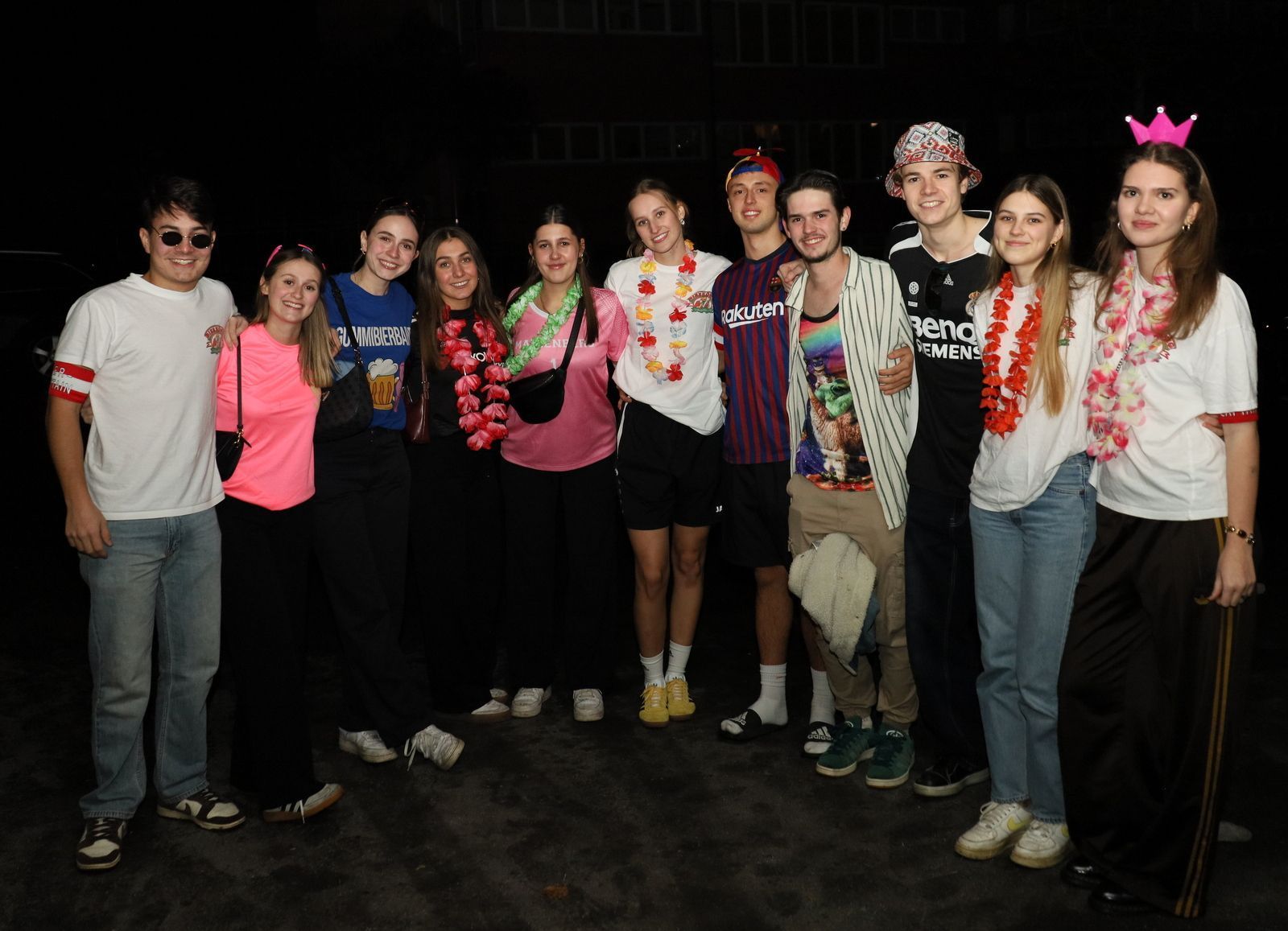 Beste Stimmung bei der Mottoparty