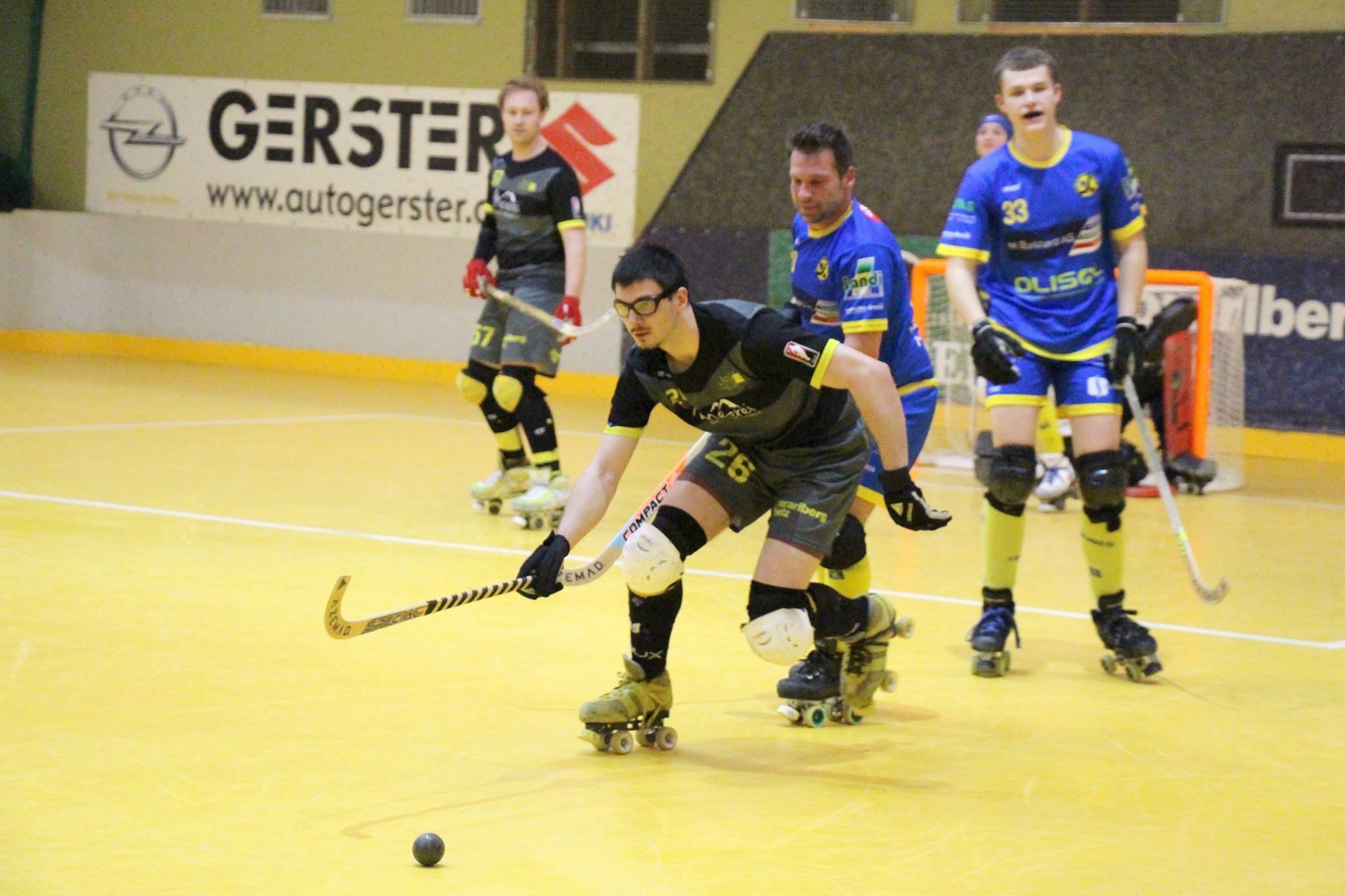 Auch der Nachwuchs fügte sich nahtlos ins Spiel der Hausherren ein.