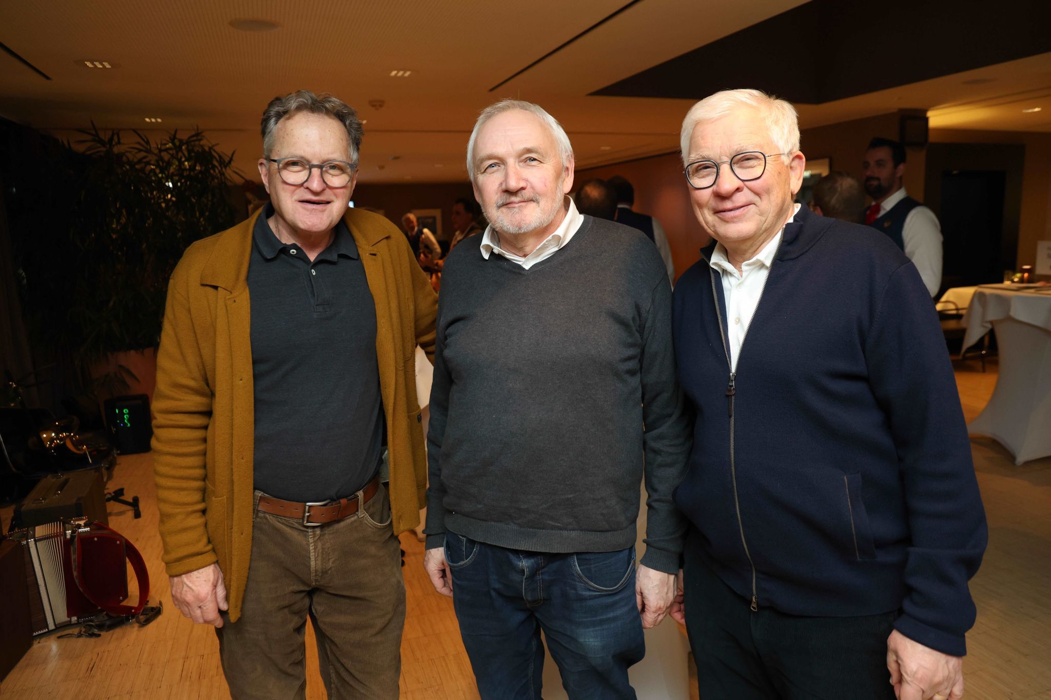 Ulrich Herburger, Philipp Schöbi und Daniel Wiesner.