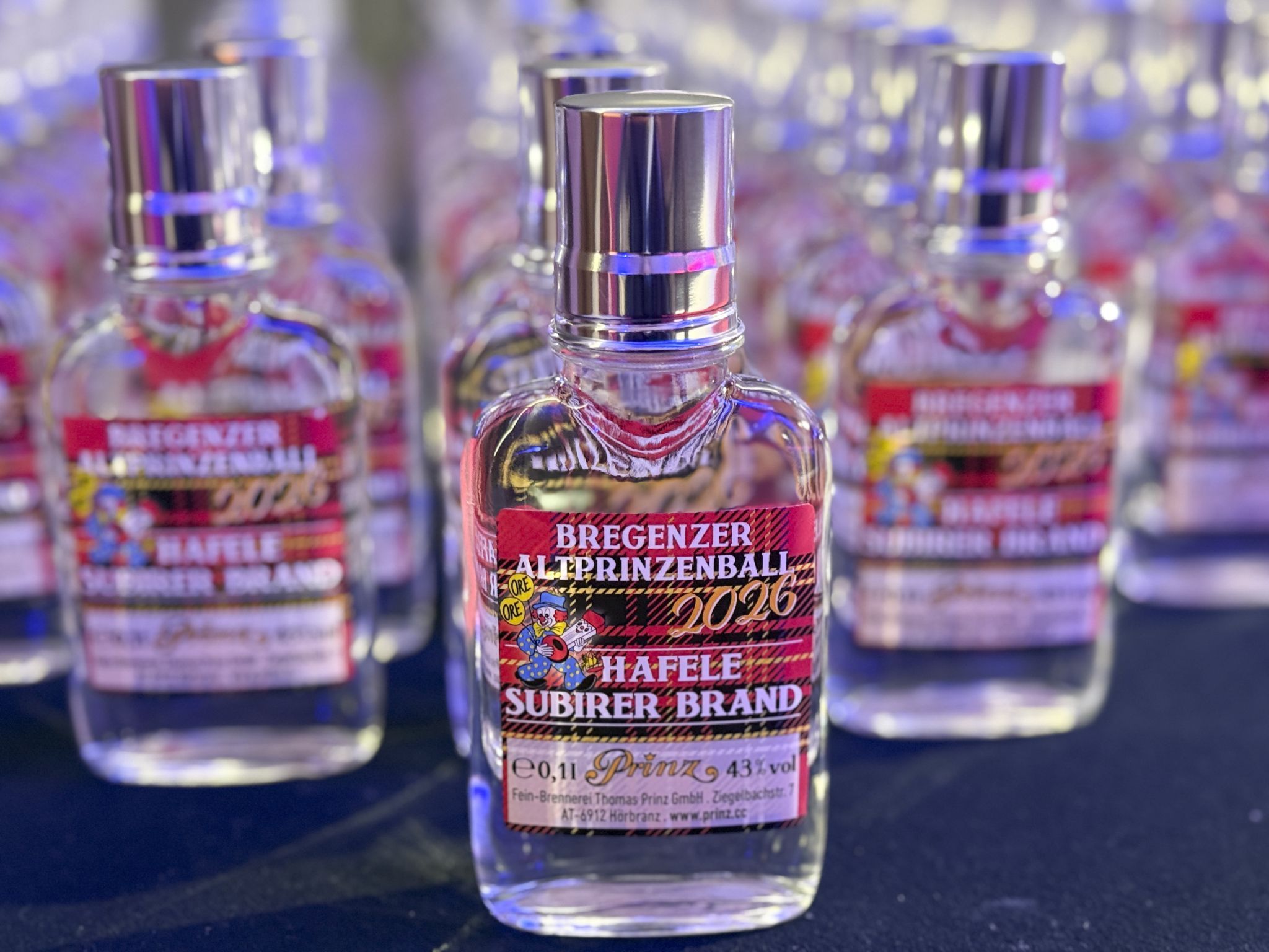 Das Hochprozentige ging an die Herren