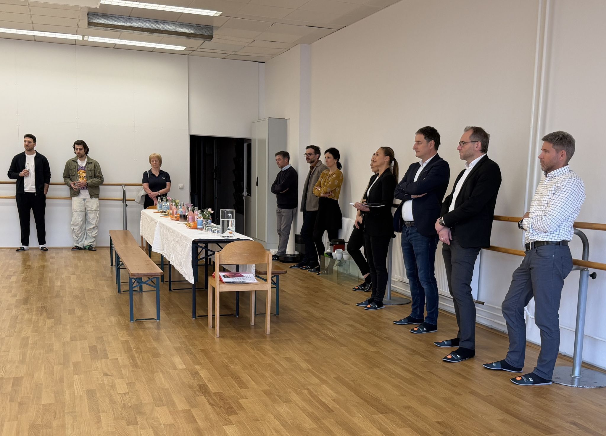 Zahlreiche Sponsoren und Förderer waren der Einladung zur Neueröffnung des Studio 3 gefolgt. 