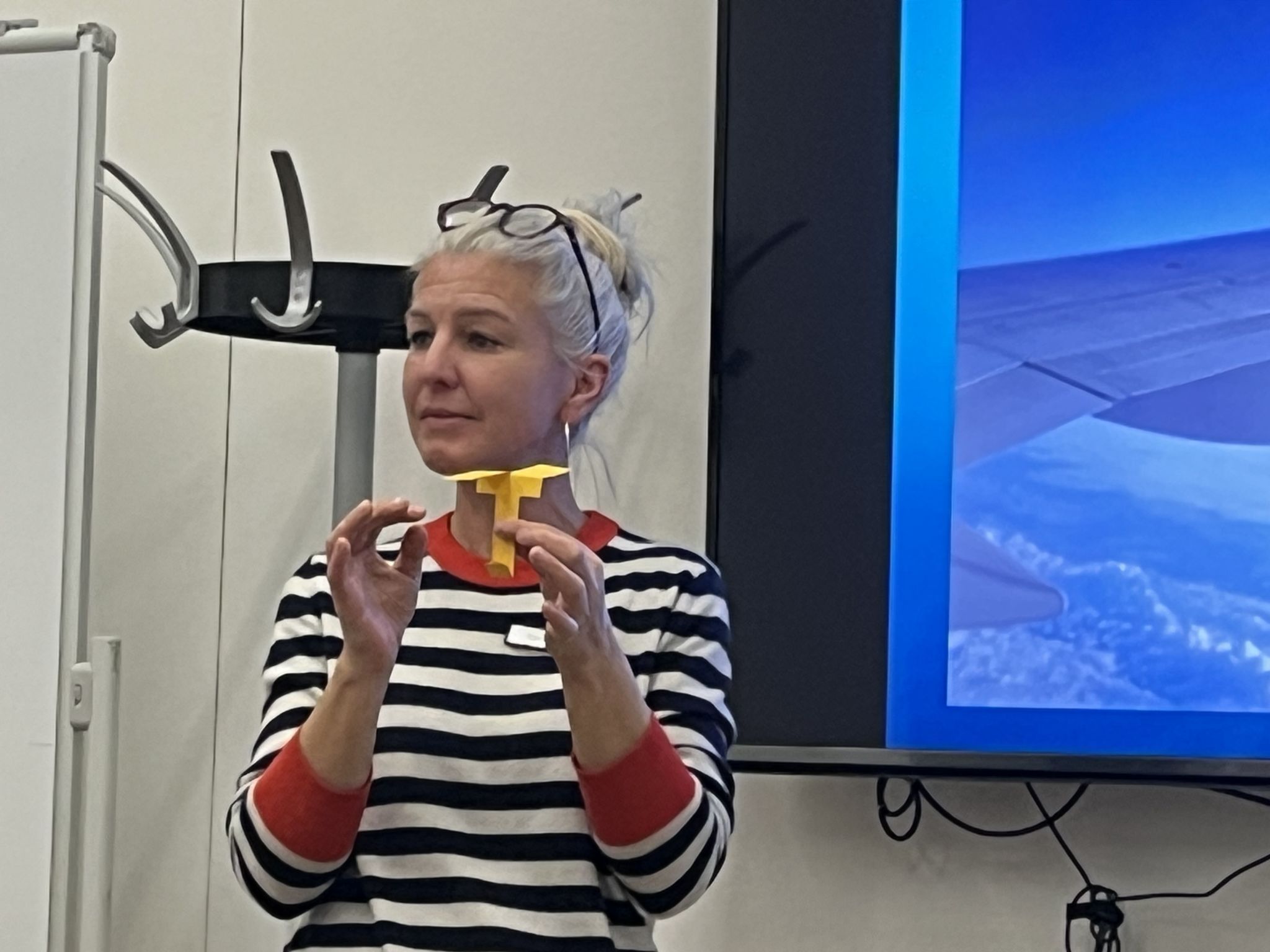 Museumspädagogin Ines Linke führte durch den spannenden inatura-Workshop. 