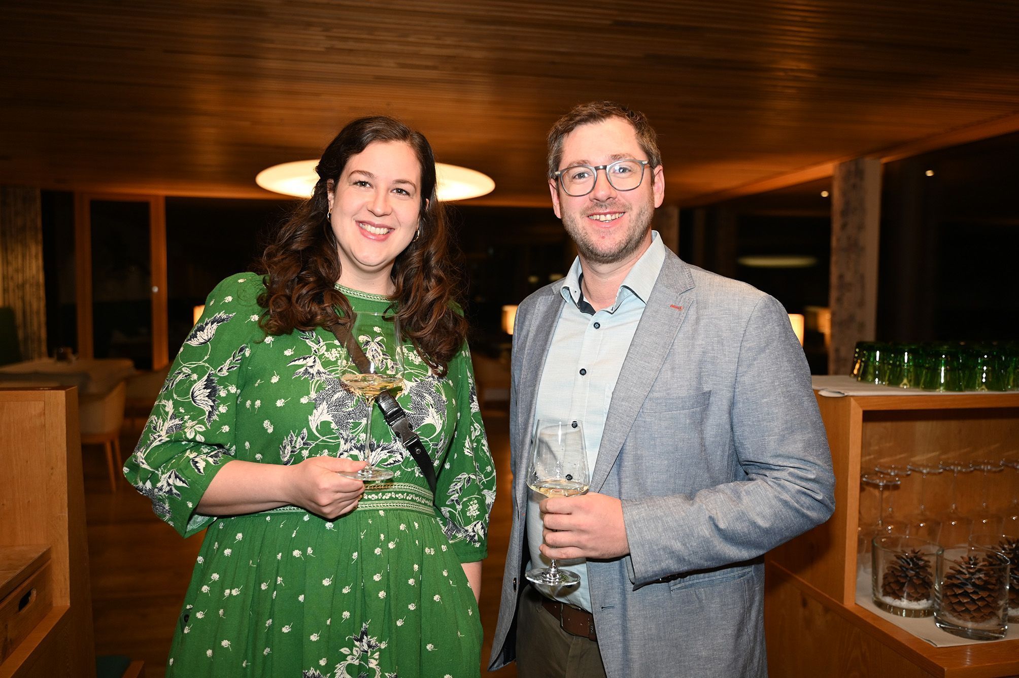 Winzerin Agnes Mantler (Mantlerhof) und Markus Waldschütz aus dem Kamptal