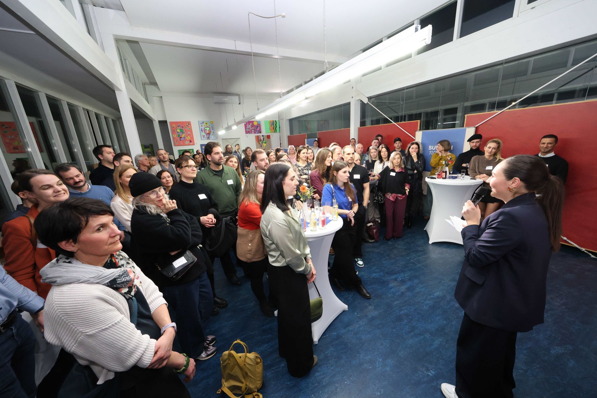 Großes Interesse an den Ausführungen der Gastgeberin.