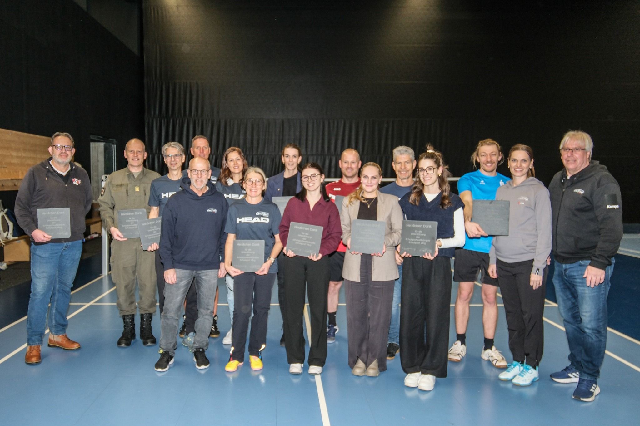Treff der Förderer im Schulsport ist schon Tradition.