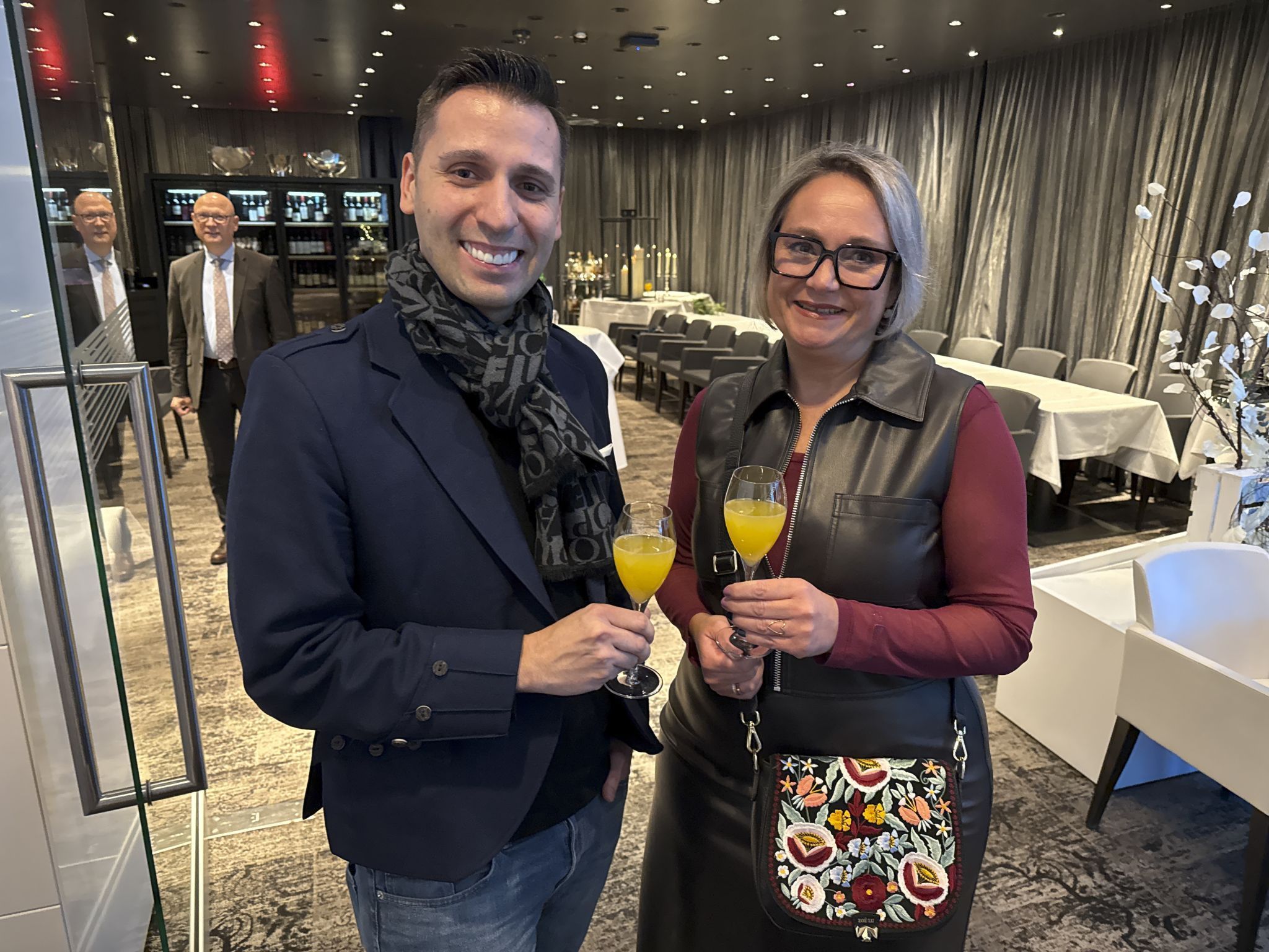 Melanie Pockenauer und Christian Stadler kamen ins Falstaff