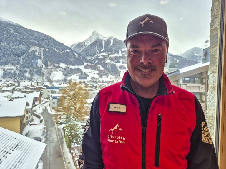 Saisonarbeiter Nick Newton, Silvretta Montafon