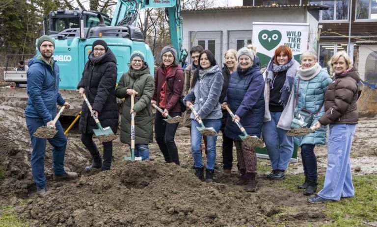Spatenstich für Wildtierstation: "Wir hätten nicht mehr daran geglaubt"
