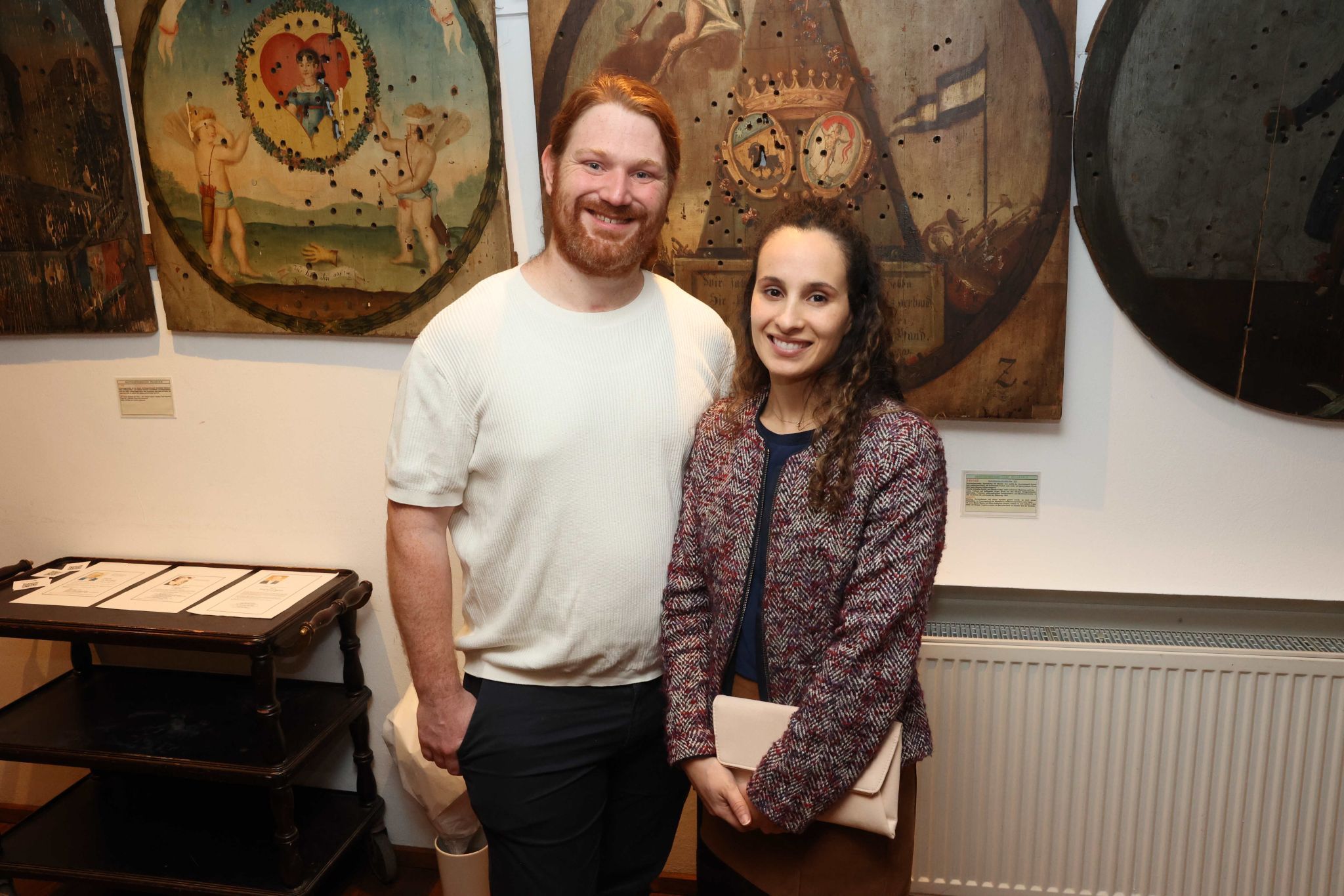 Whiskyspezialist Benedikt Fleisch und Isabella.