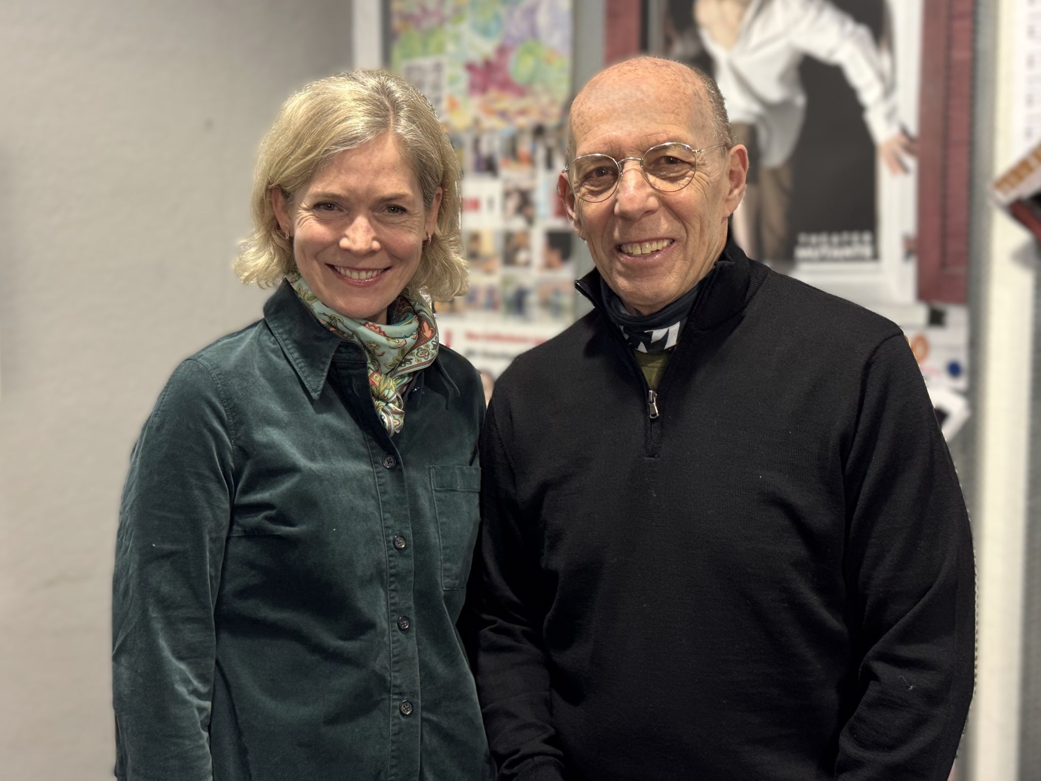 Kuges-Geschäftsführerin Monika Wagner und Michael Rauth.