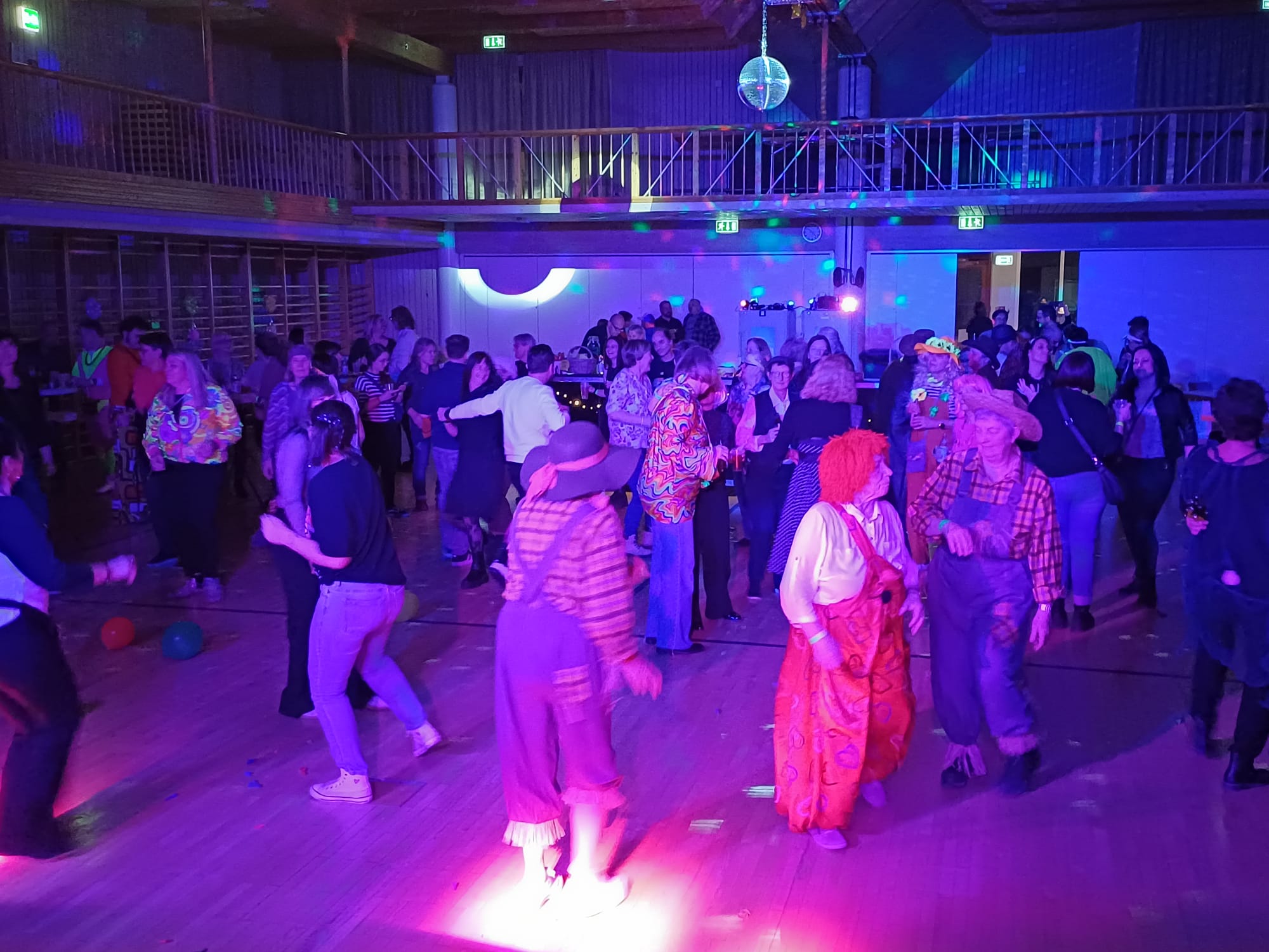 Partystimmung war in Klaus angesagt. 