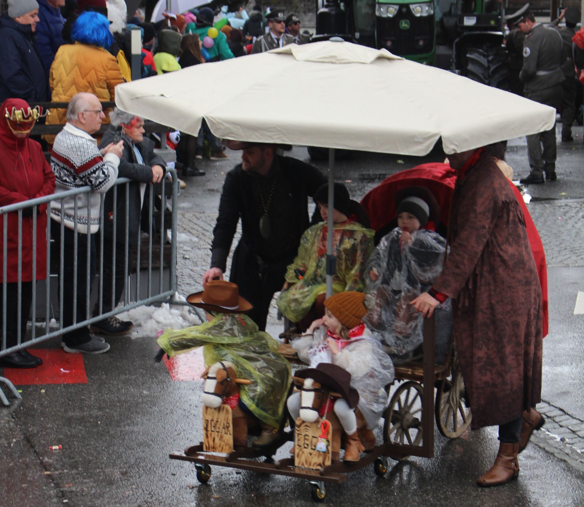 Regen machte erfinderisch.