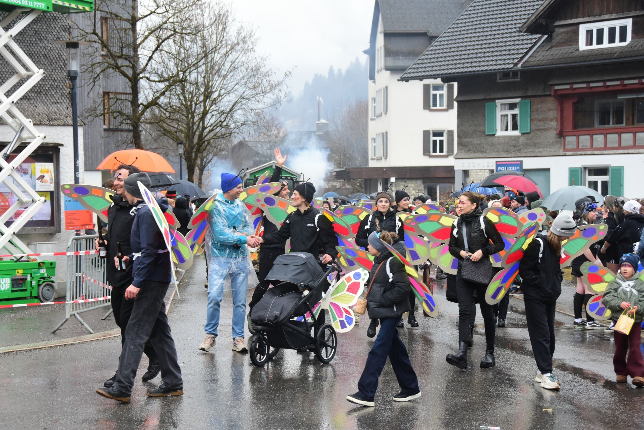 Bilder vom Unzug in Bezau (Bildergalerie)