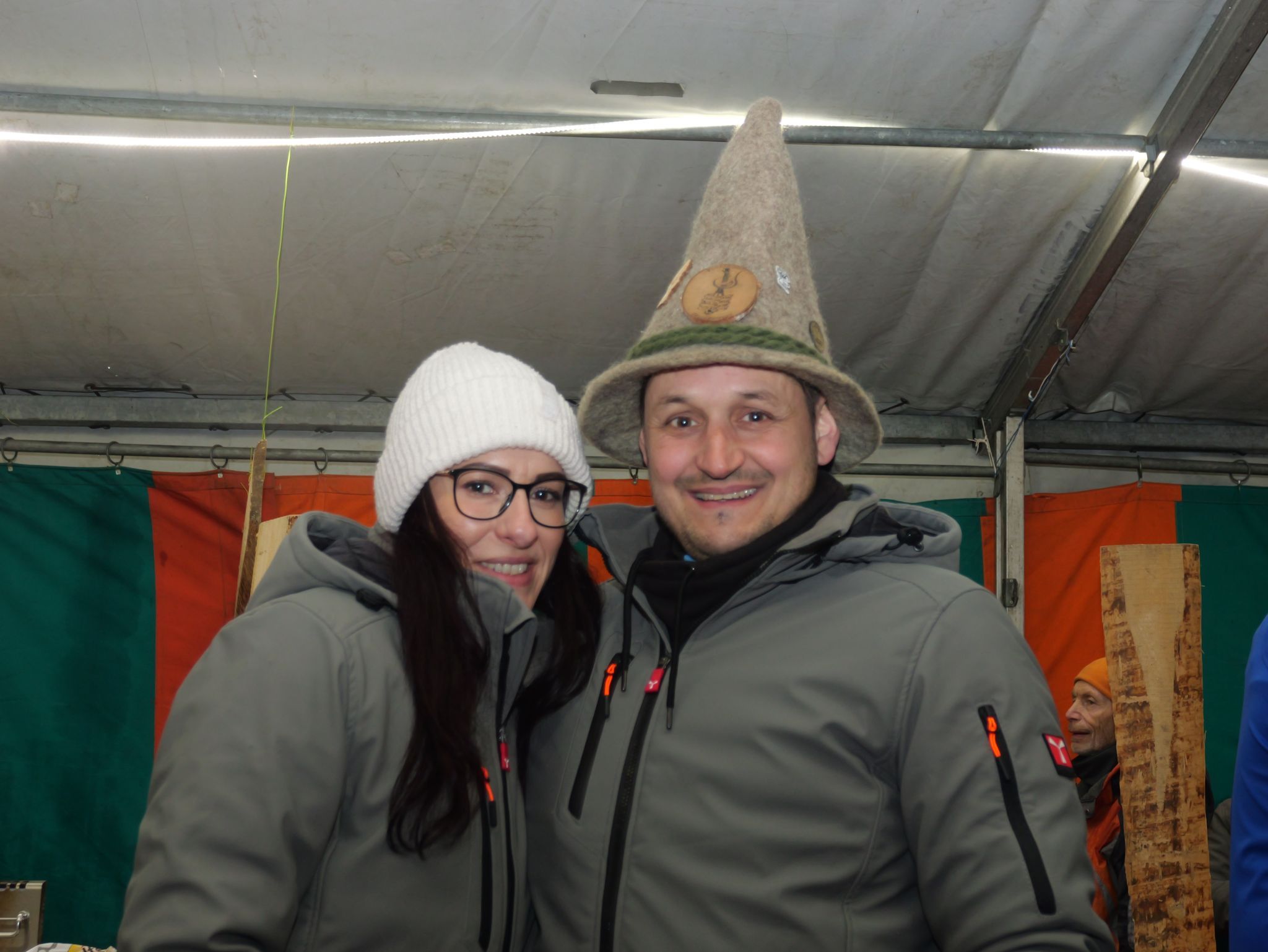 Auch Martin und Patricia Loretz sorgten für eine reibungslose Bewirtung.