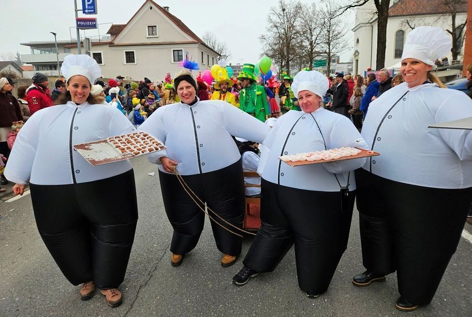 Impressionen vom Kinderfaschingsumzug in Lochau (Bildergalerie)
