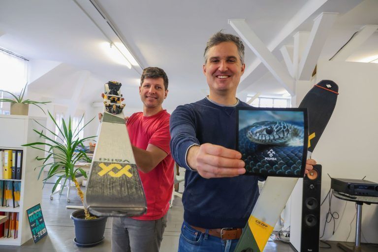 Wie eine Schlange den Skitourensport verändern soll