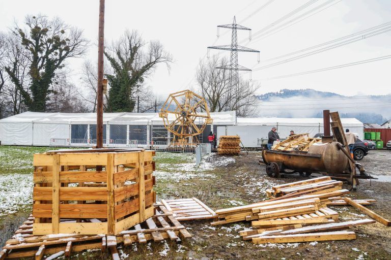 "Wird alles funktionieren?" – Funkenvorbereitungen auf Hochtouren in Schwarzach