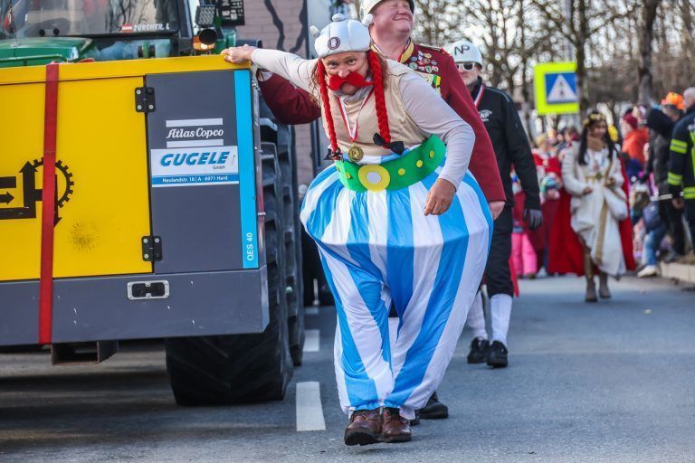 Närrisches Treiben in Bregenz – die besten Bilder vom Umzug in der Landeshauptstadt