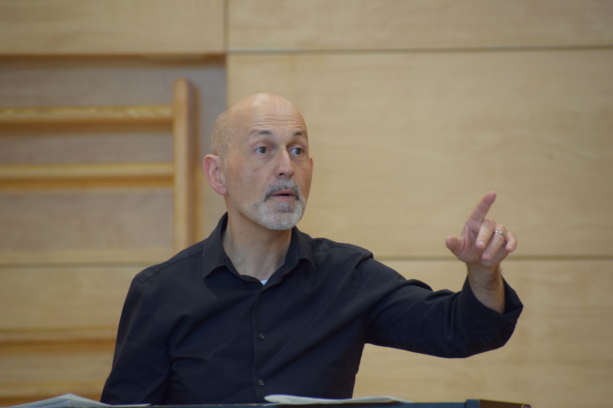 Chorexperte Benjamin Lack verstand es, die Sängerinnen und Sänger zu motivieren.