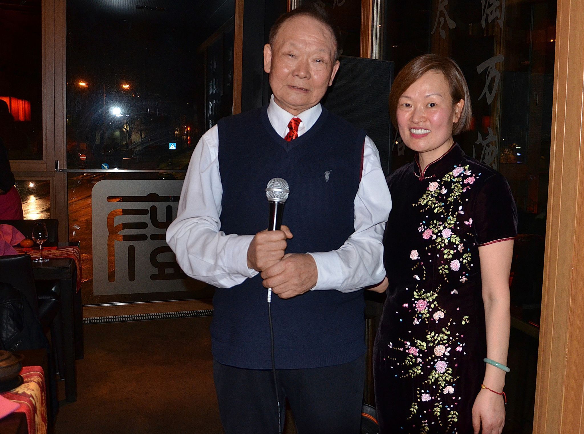 Caimin Ye und Tochter Chunxia, die das Neujahrsfest in Bregenz organisierte. HRJ