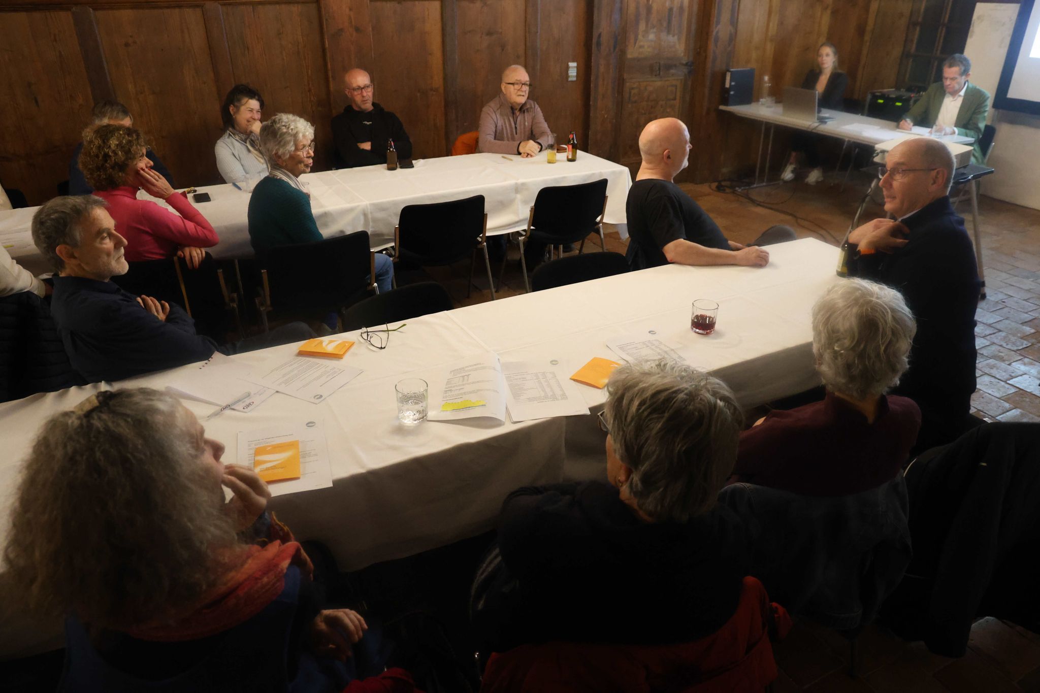 großes Lob des Coaches für die Versammlung.