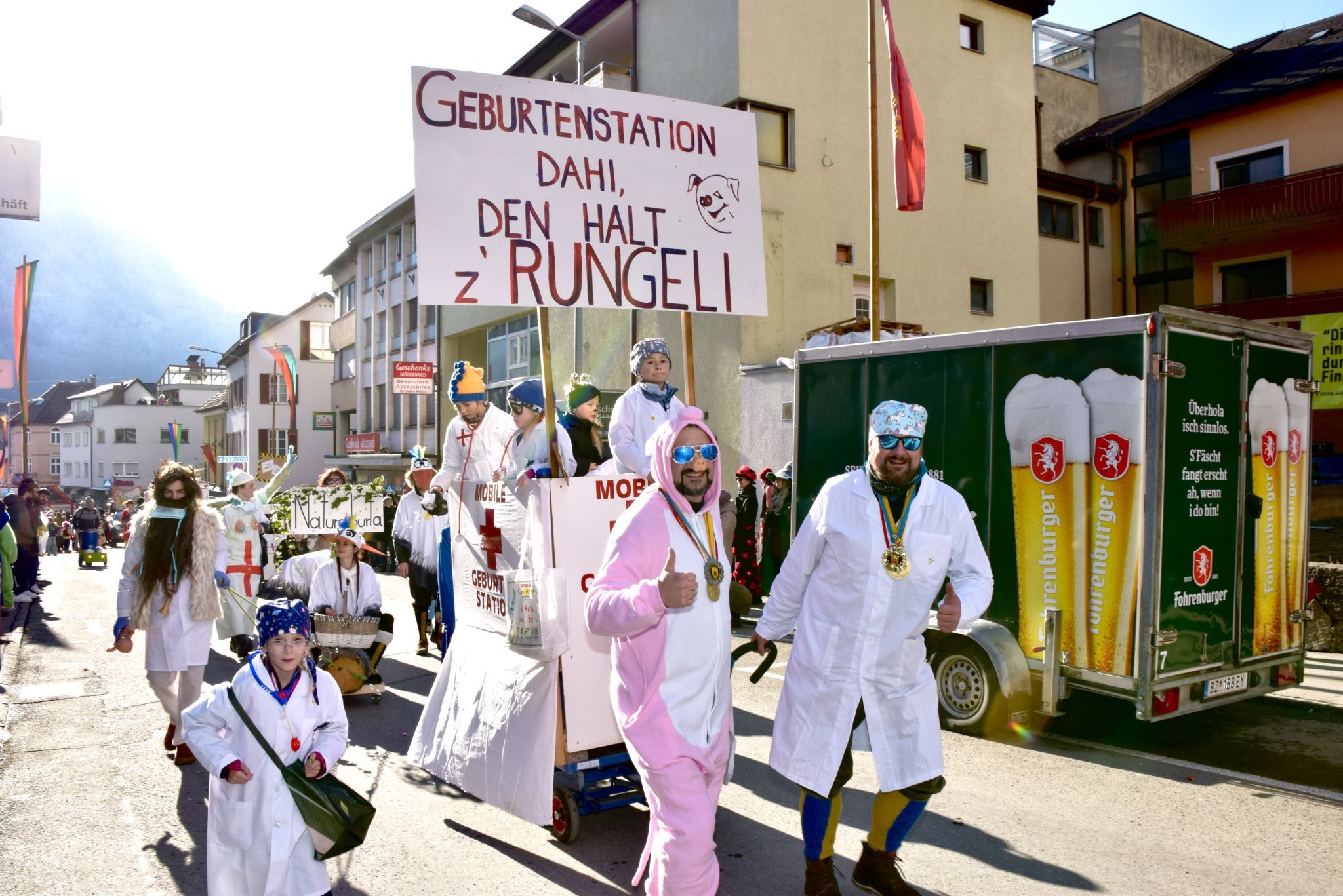 Brandaktuelles Thema: Geburtenstation