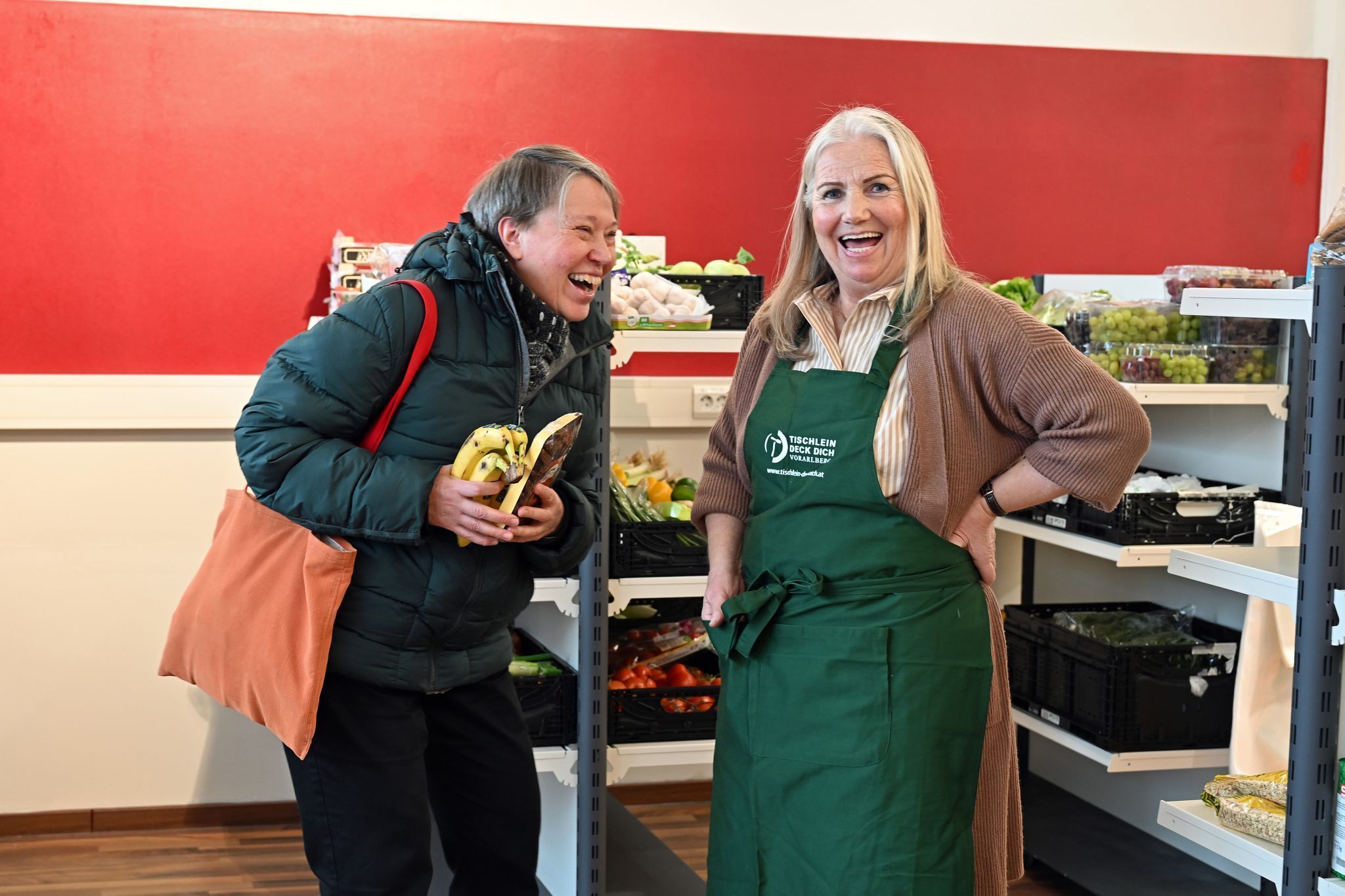 Die Atmosphäre ist familiär und herzlich – auch der Humor kommt nicht zu kurz.