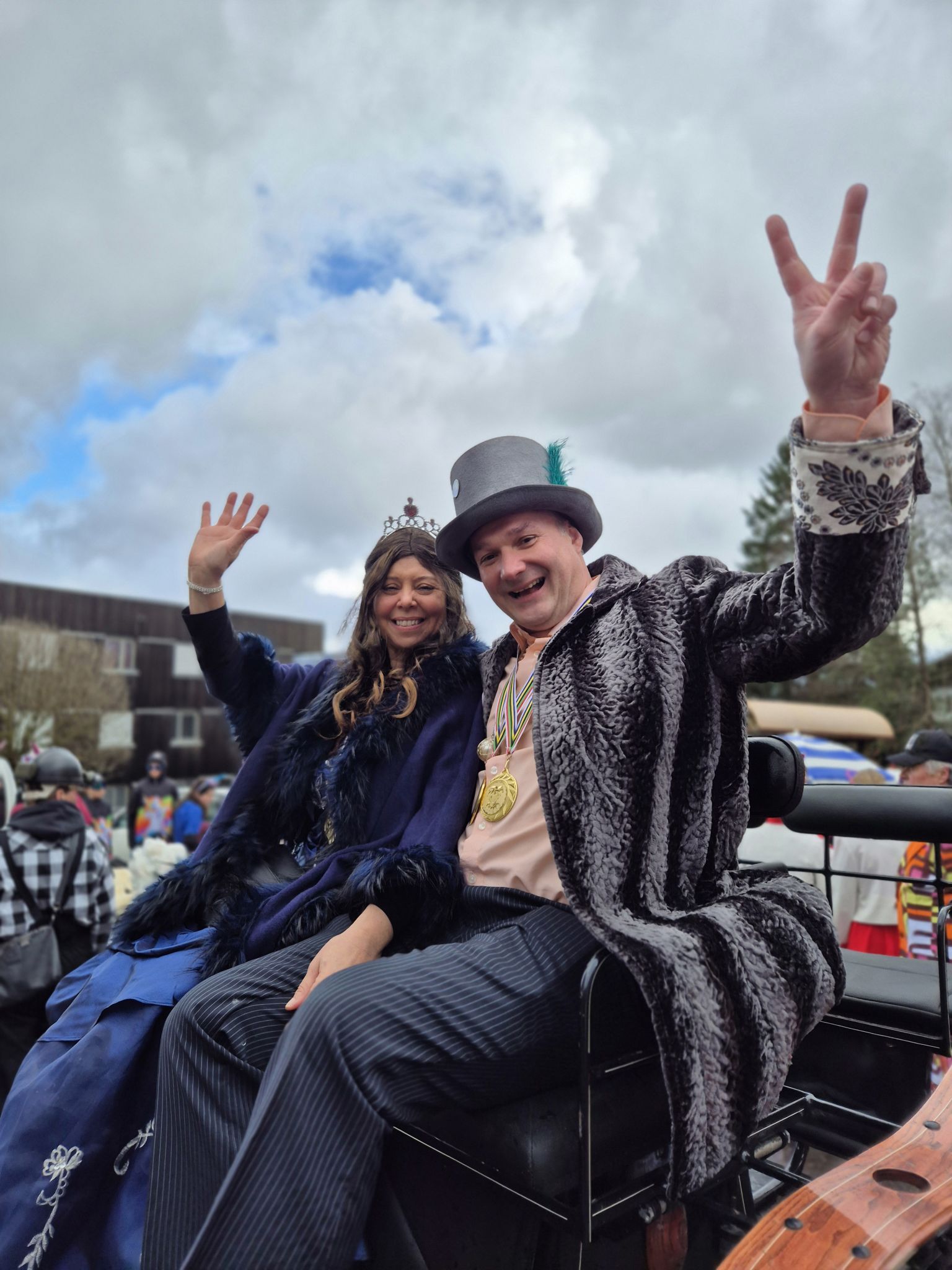 Langen bei Bregenz mit seinem ersten Prinzenpaar, Prinzessin Marlies I. und Prinz Harald I.