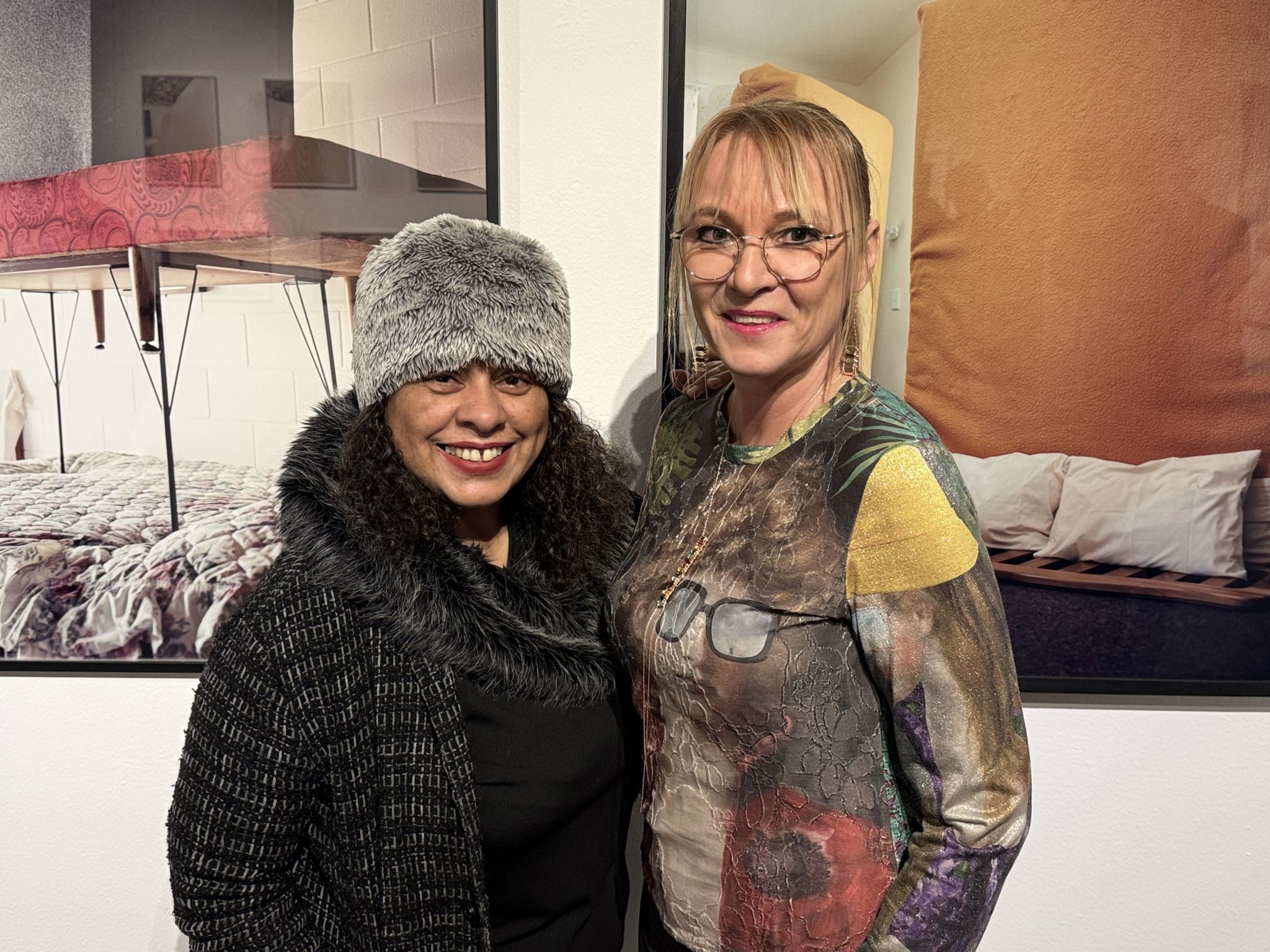 Tania Maria Rodriguez-Peters und Birgit König.