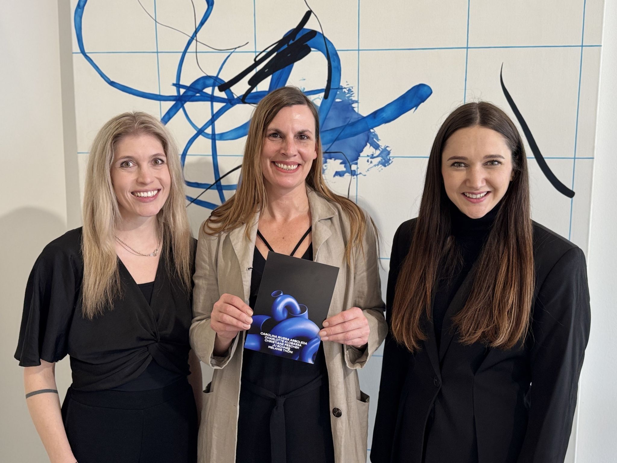 curious – creative space Lech-Team: Jasmine Türk, Barbara Strolz und Julia Nessler.