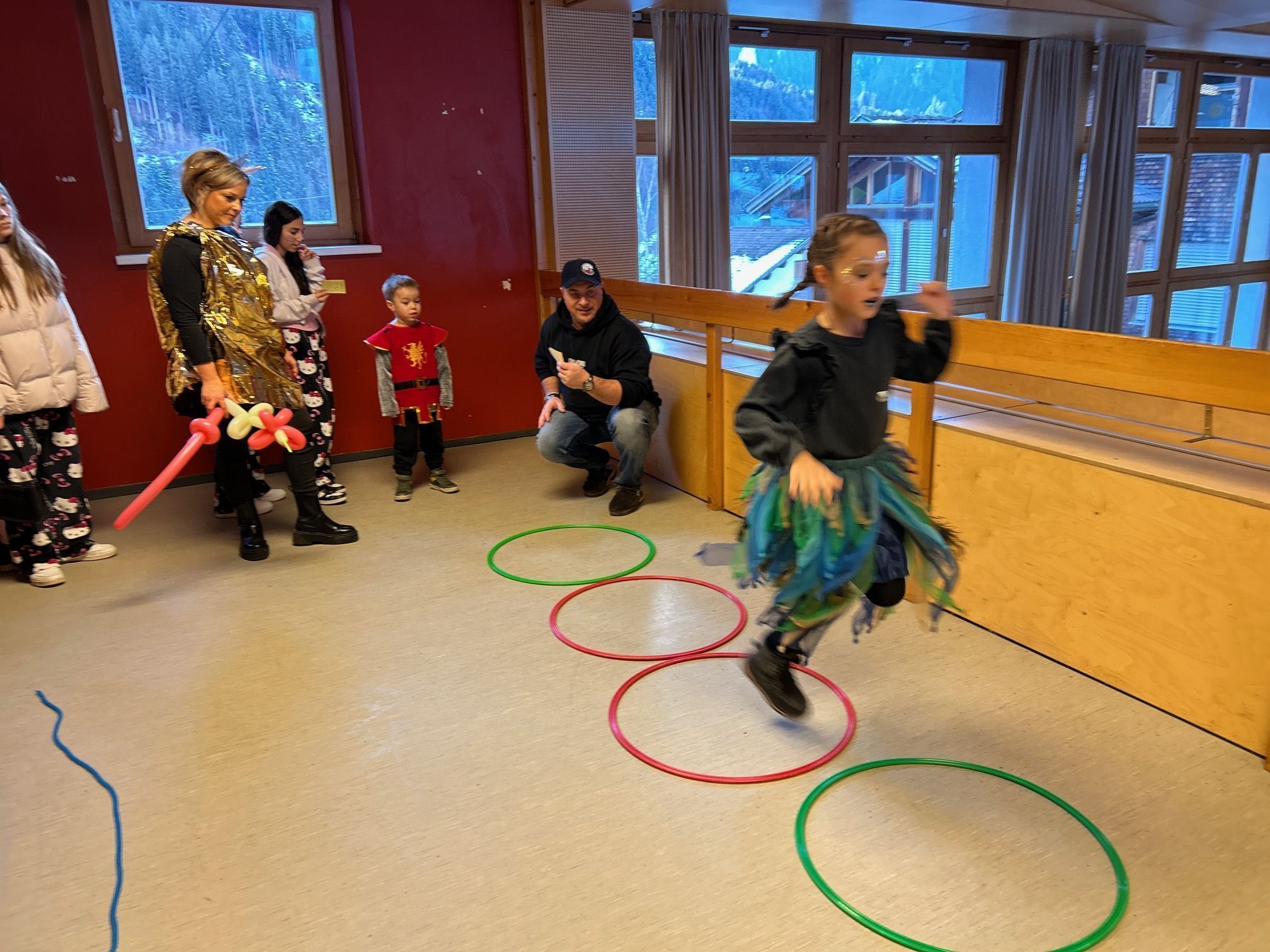 Sehr beliebt bei den Kindern war der Bewegungsparcours.